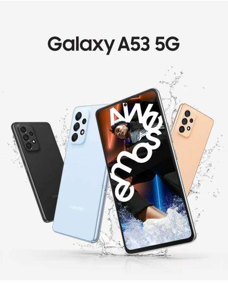 [Adhérents Ulys] Smartphone Samsung Galaxy A53 5G - 128 Go