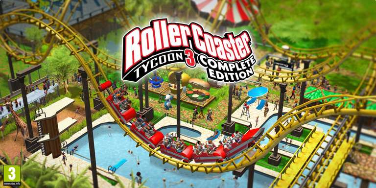 RollerCoaster Tycoon 3 Complete Edition sur Nintendo Switch (Dématérialisée)