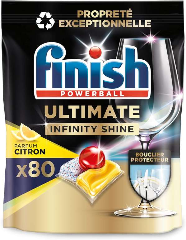 Fairy Platinum Plus Tout-en-1 Pastilles Lave-Vaisselle, 100 Tablettes (5 x  20) Citron, Défie les taches les plus Coriaces : : Epicerie