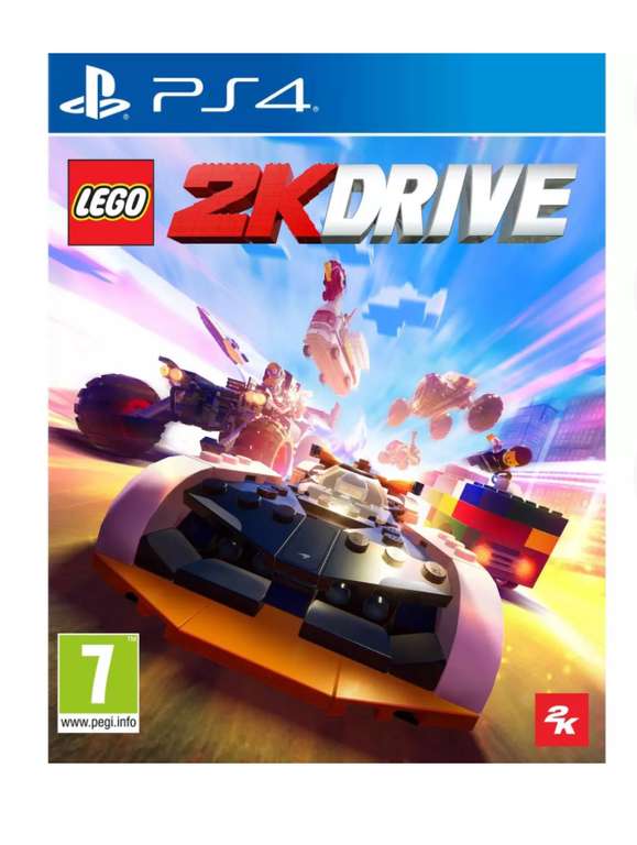 LEGO 2K Drive PS5/PS4/XBOX et Switch à 19,99 (Switch = code de téléchargement)