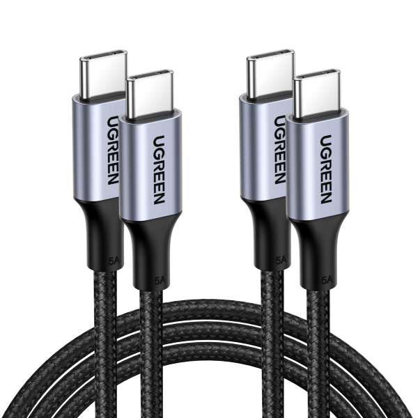Pack de 2 câbles USB-C vers USB-C Ugreen Power Delivery 100W - 2m (ugreen.com)