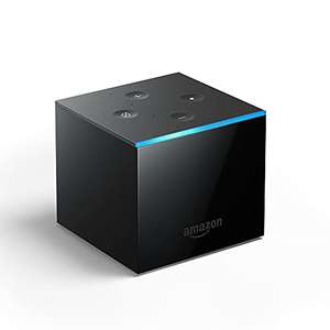 Lecteur multimédia Amazon Fire TV Cube - Assistant Alexa, Processeur Hexacœur, 2 Go RAM, Streaming 4K Ultra HD