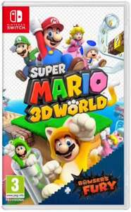 Super Mario 3D World + Bowser’s Fury sur Nintendo Switch (via 20 € sur carte fidélité)