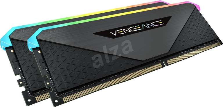 Kit Mémoire RAM Corsair Vengeance RGB RT - 32 Go DDR4-3600 CL16 (CMN32GX4M2Z3600C16)