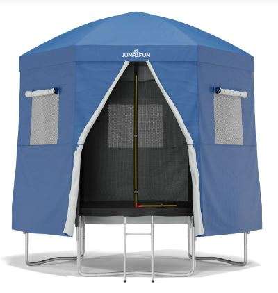Tente pour trampoline 6 FT - ø 185 cm - coloris bleu