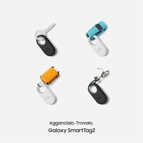 Lot de 4 Traceurs Bluetooth UWB Samsung Galaxy SmartTag 2