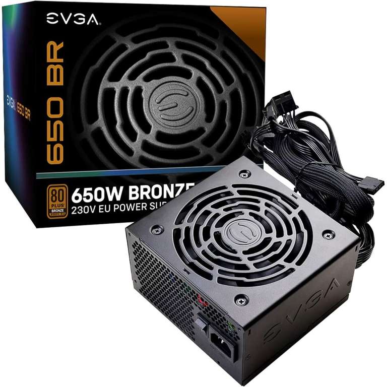 Alimentation PC EVGA 650 BR - 650W, 80Plus Bronze –