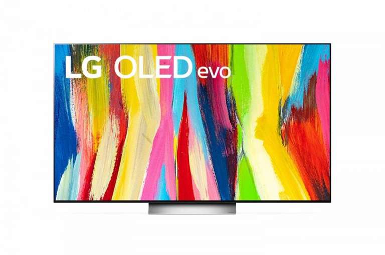 TV 65" LG OLED65C25 Evo 2022 - 4K UHD, Smart TV