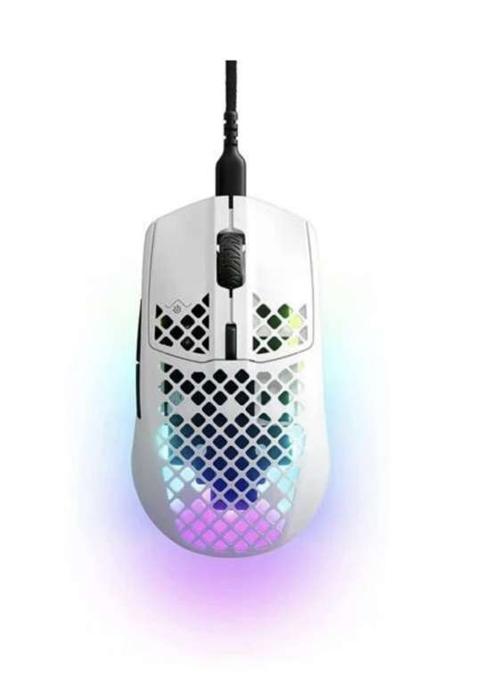 Souris filaire SteelSeries Aerox 3 (2022) - blanche