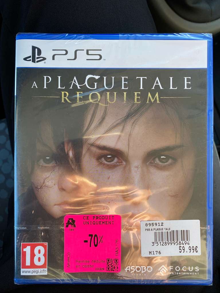 A Plague Tale: Requiem PS5 - Jeux vidéo - Achat & prix