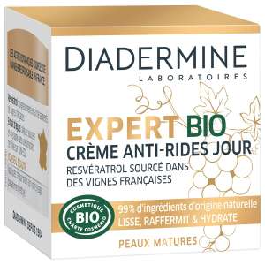 Crème de Jour Expert Rides Diadermine Peaux Matures - 50 ml (via 6.78€ sur la carte fidélité)