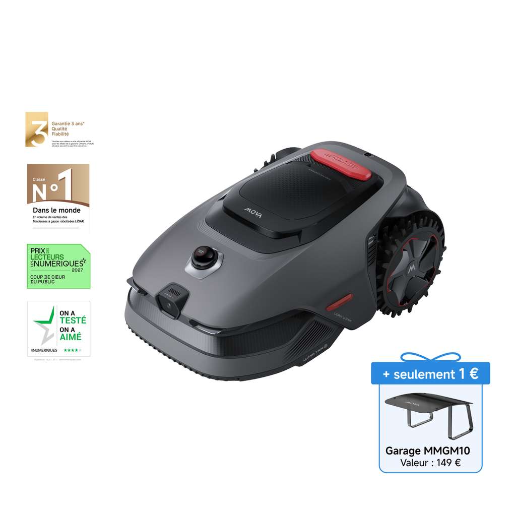 Sélection de robots tondeuse en promotion - Ex : Robot Tondeuse Mova ...