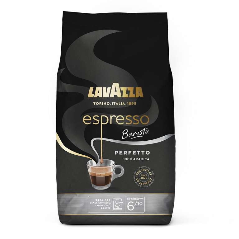 Sachet de café en grains Lavazza Espresso Barista Perfetto Intensité n° 6 - 1 kg