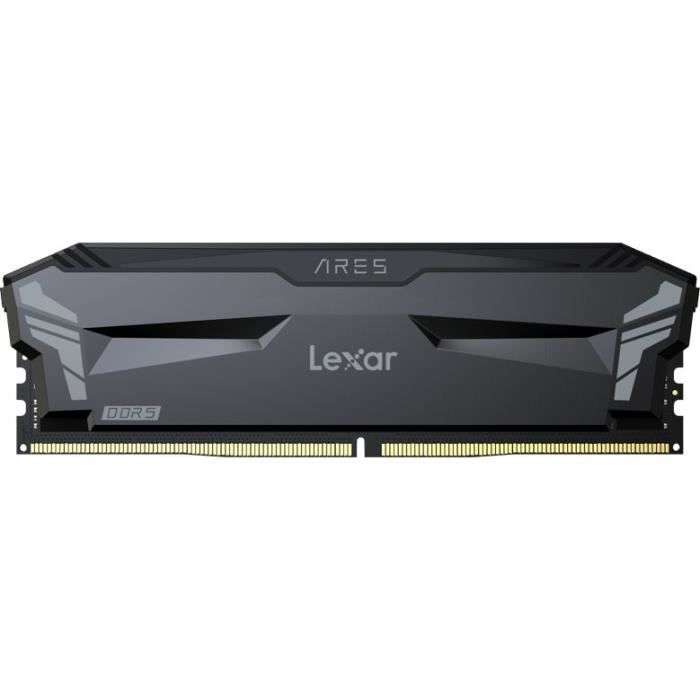 Mémoire RAM Lexar Ares DDR5 - 16Go, 4800Mhz, CL40 (LD5DU016G-R4800GS2A)