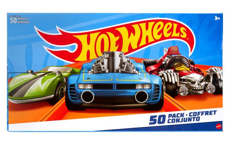 Hot Wheels® Pack 50 véhicules, V6697
