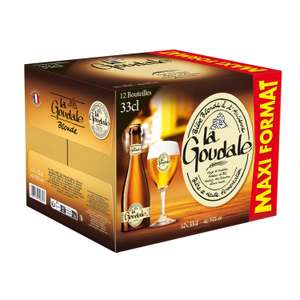 Pack de 12 Bières blonde La Goudale - 12 x 33cl