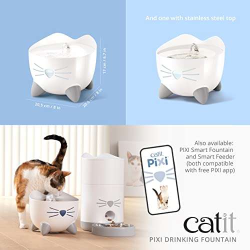 [Prime] Fontaine à eau pour chat Catit Pixi