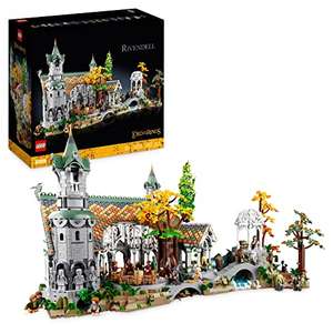 Jeu de construction Lego 10316 Icons Le Seigneur des Anneaux - Rivendell, Vallée de la Terre du Milieu + 15 figurines