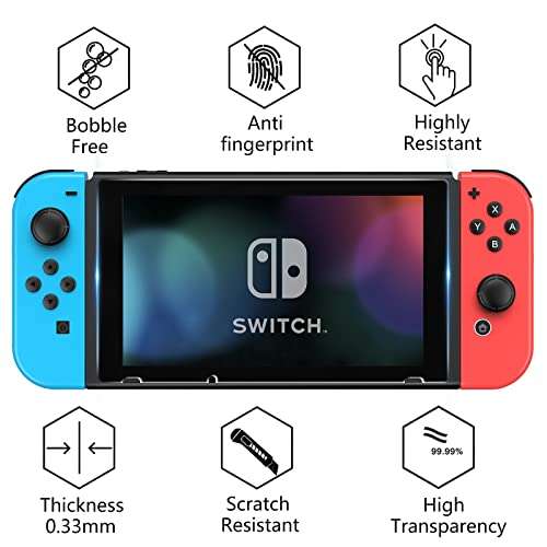 Pack d'accessoires Heystop pour Nintendo Switch (Vendeur tiers)