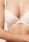 Sélection d'articles Chantelle Passionata en promotion - Ex : Soutien-gorge push-up Sun - Blanc et nude (du 85A au 100C)