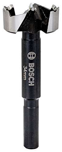 Mèche Forstner Bosch Accessories (bois, Ø 34 mm, Longueur 90 mm, accessoire pour perceuse)