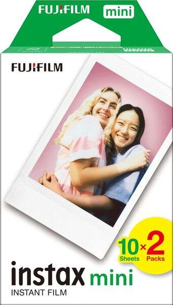 Lot de 6 paquets de 10 films instantanés Fujifilm Films pour Instax Mini - 6 x 10 films