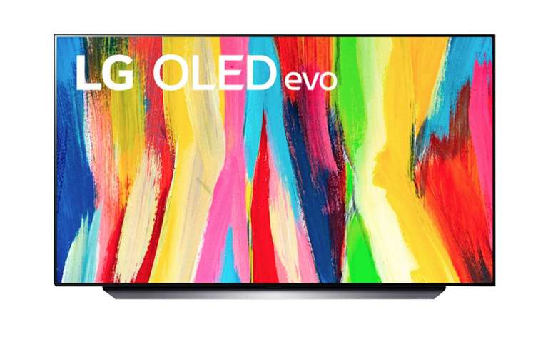 TV 48" LG OLED48C2 - OLED Evo, 4K UHD, 100 Hz, HDR, Dolby Vision IQ, HDMI 2.1, Smart TV