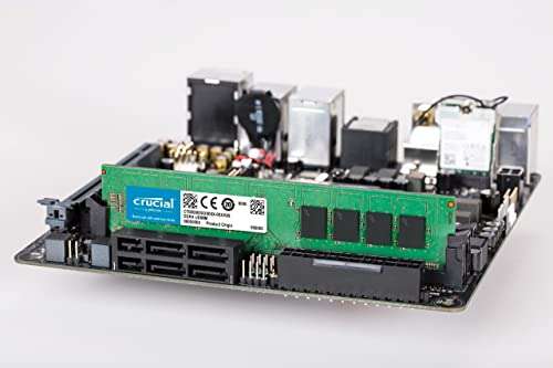 Kit mémoire RAM Crucial (CT2K8G4DFRA32A) - 16 Go (2 x 8 Go), DDR4, 3200 Mhz, CL22
