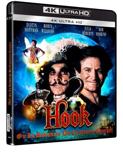 Blu-Ray 4K UHD Hook ou la Revanche du Capitaine Crochet (Peter Pan)