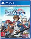 The legend of heroes trails from zero deluxe édition sur PS4 (retrait magasin uniquement)