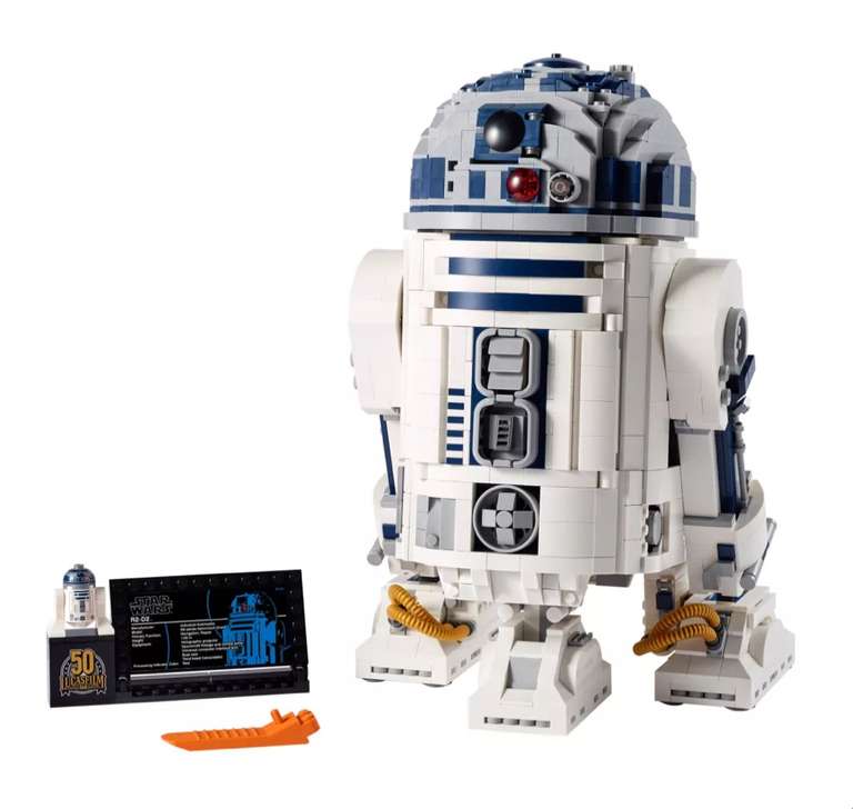 Jeu de construction Lego Star Wars 75308 R2-D2 (+ 8,96 € de Rakuten points ; par l’appli)