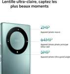 [Clients RED by SFR] Smartphone 6.67" Honor Magic5 Lite 5G - 128 Go, Vert (Via ODR de 40€ sur Facture)