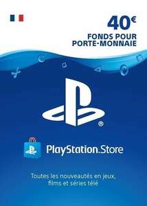Carte PSN : PlayStation Network de 40€ (Dématérialisé)