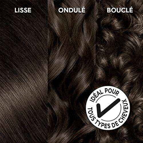 Coloration cheveux Permanente Garnier Olia - Sans Ammoniaque, Aux Huiles Naturelles de Fleurs, Châtain Clair Doré (Via Abonnement)