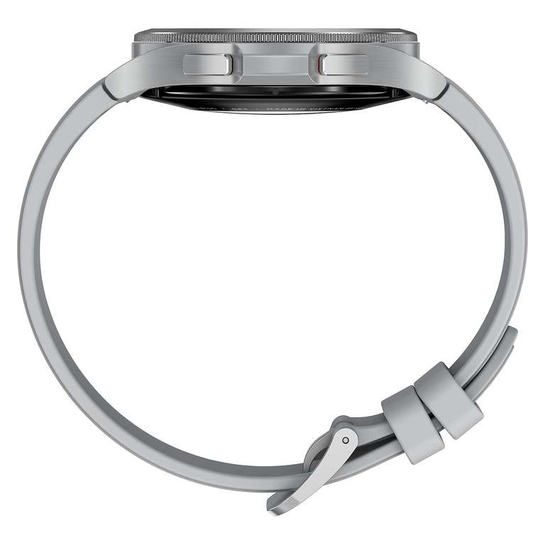 Montre connectée Samsung Galaxy Watch4 Classic - 46 mm, Argent (Via ODR de 50€)