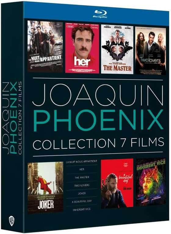 Coffret Blu-Ray Joaquin Phoenix - Collection 7 films