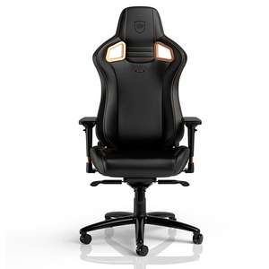 Chaise gaming simili-cuir Noblechairs Epic - Edition limitée Cuivre