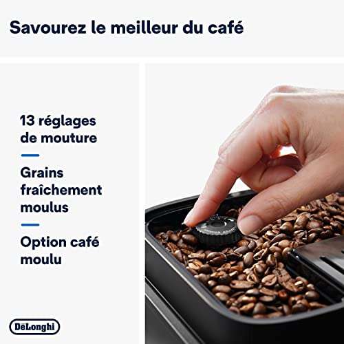Machine à café et cappucino avec broyeur à grains Delonghi Magnifica Evo ECAM292.81.B