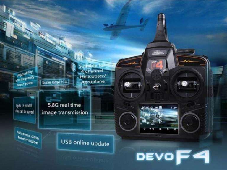 Jouet Hélicoptère modélisme Birotor FPV400 - avec caméra et écran sur la radio (flashrc.com)