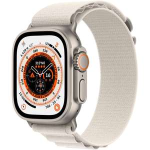 Montre connectée Apple Watch Ultra - boîtier 49 mm (Via 42.95€ sur la Carte de Fidélité)
