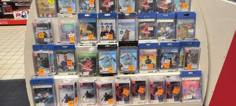 Séléction de jeux-vidéos en promo - Ex : Bayonetta 3 à 24.99€, Dragon Ball Breakers à 14.99€... Auchan Bordeaux Lac (33)