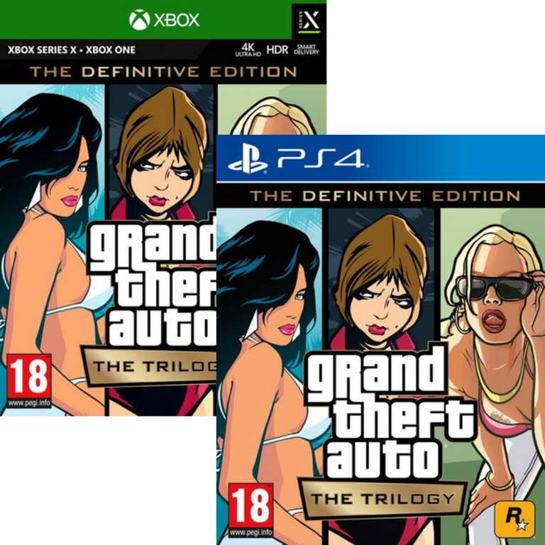 GTA The Trilogy - The Definitive Edition sur PS4 ou Xbox One / Series X