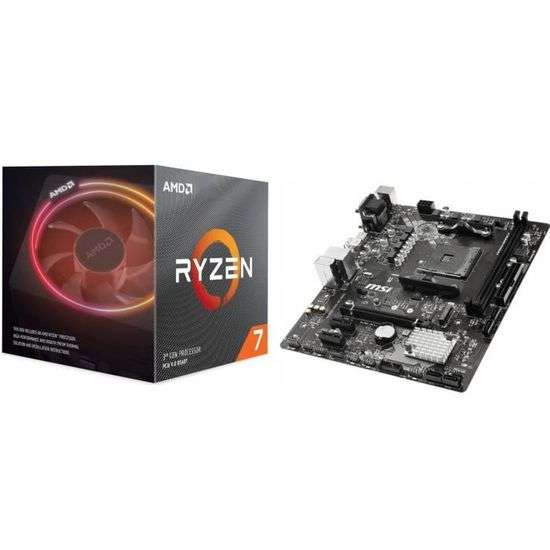 Pack carte mère MSI B450M PRO-M2 MAX + Processeur AMD Ryzen 5 5600G Box