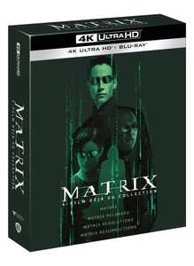 Coffret Blu-ray 4K Matrix - 4 films (Sans VF pour Matrix 1 et 3)