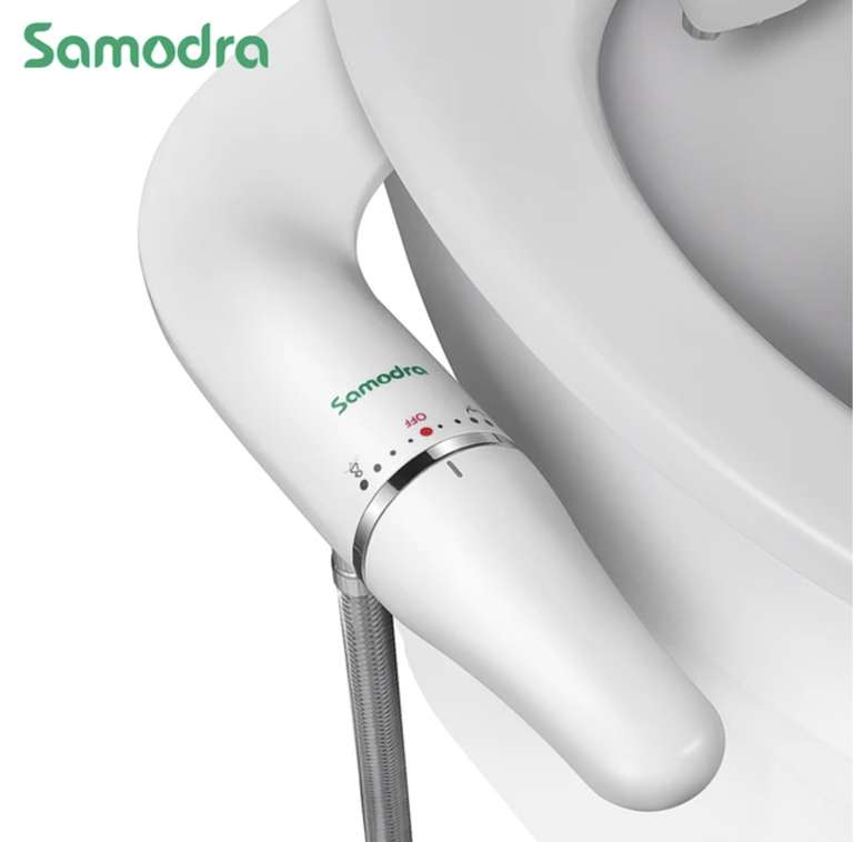 Bidet Samodra - pression d'eau réglable, douche hygiénique