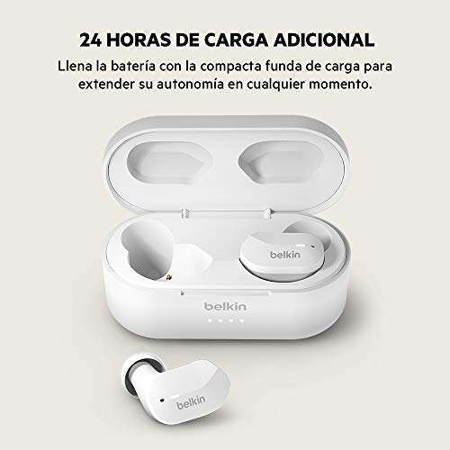 Écouteurs sans fil True Wireless Belkin Soundform - Blanc