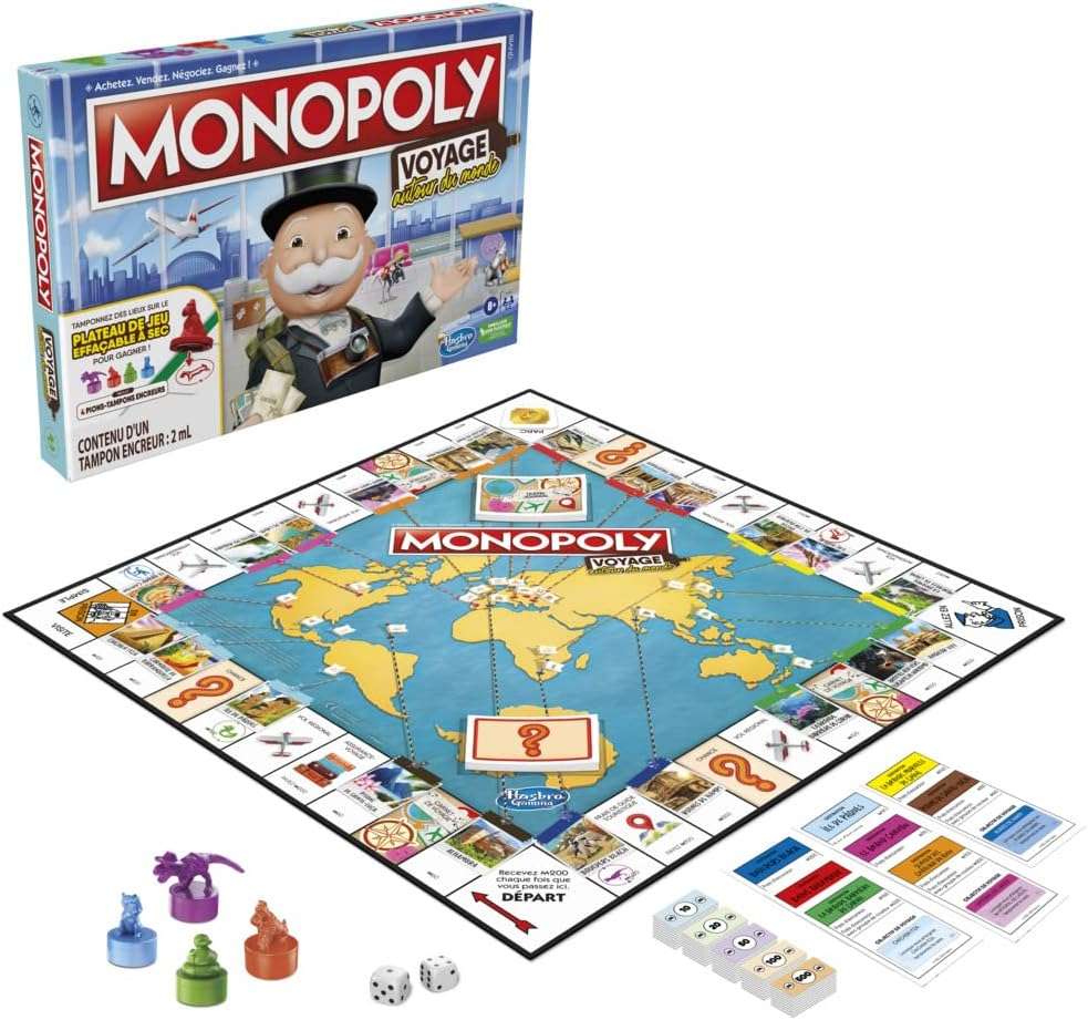 Monopoly La Partie La Plus Longue - Jeu de Societe - Jeu de