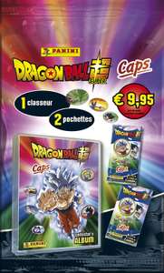 Pack Dragon Ball Super Caps - 1 Album Collector + 2 pochettes de Caps