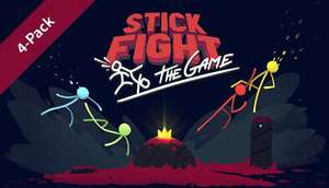 4 exemplaires de Stick Fight : The Game (Dématérialisé - Steam)