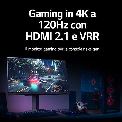 Ecran PC Gaming 27" LG 27GR93U UltraGear - UltraHD 4K IPS HDR 400, 3840x2160, 1ms, G-Sync Compatible, AMD FreeSync Premium Pro